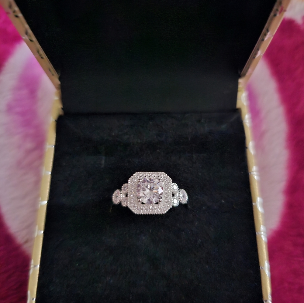 Mickey Mouse Square Ring – Rebecca Hook Sterling Silver